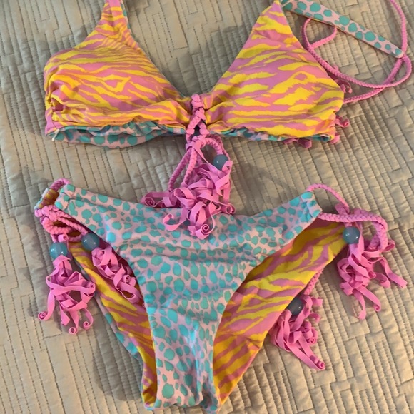 Reversible Cheetah Print Victoria’s Secret Bikini - Picture 6 of 6